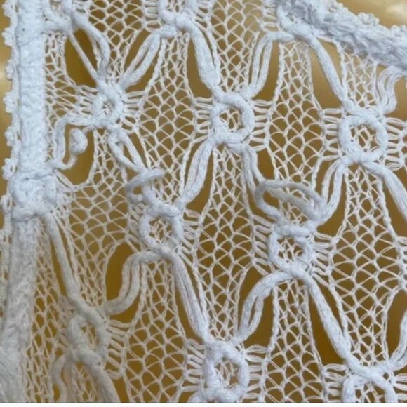 NWT Free People White Fiesta Summer Dress Size M - Picture 13 of 16